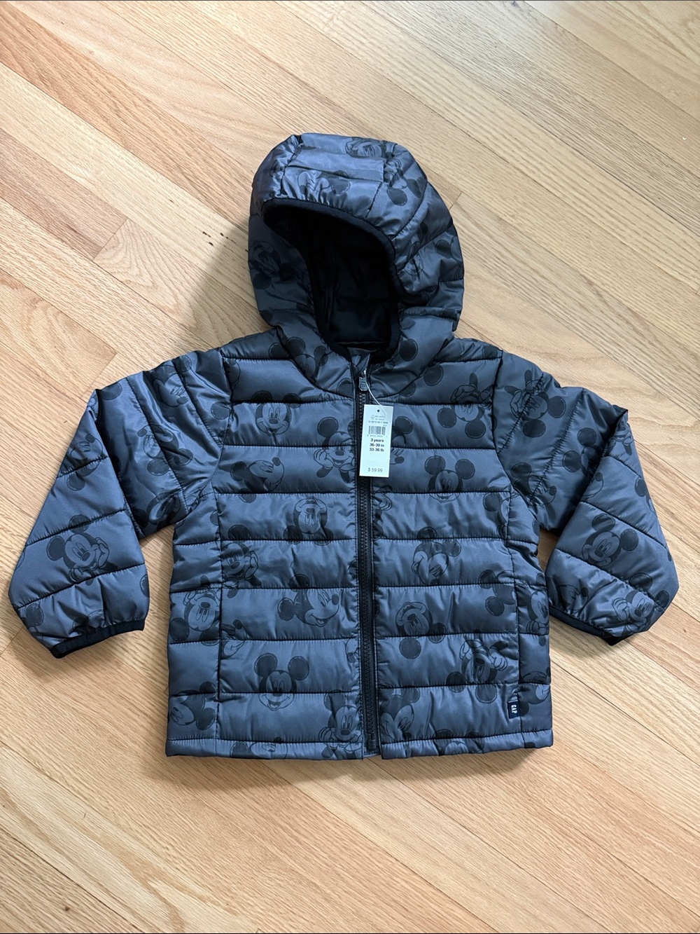 GAP x Disney Mickey Puffer Jacket